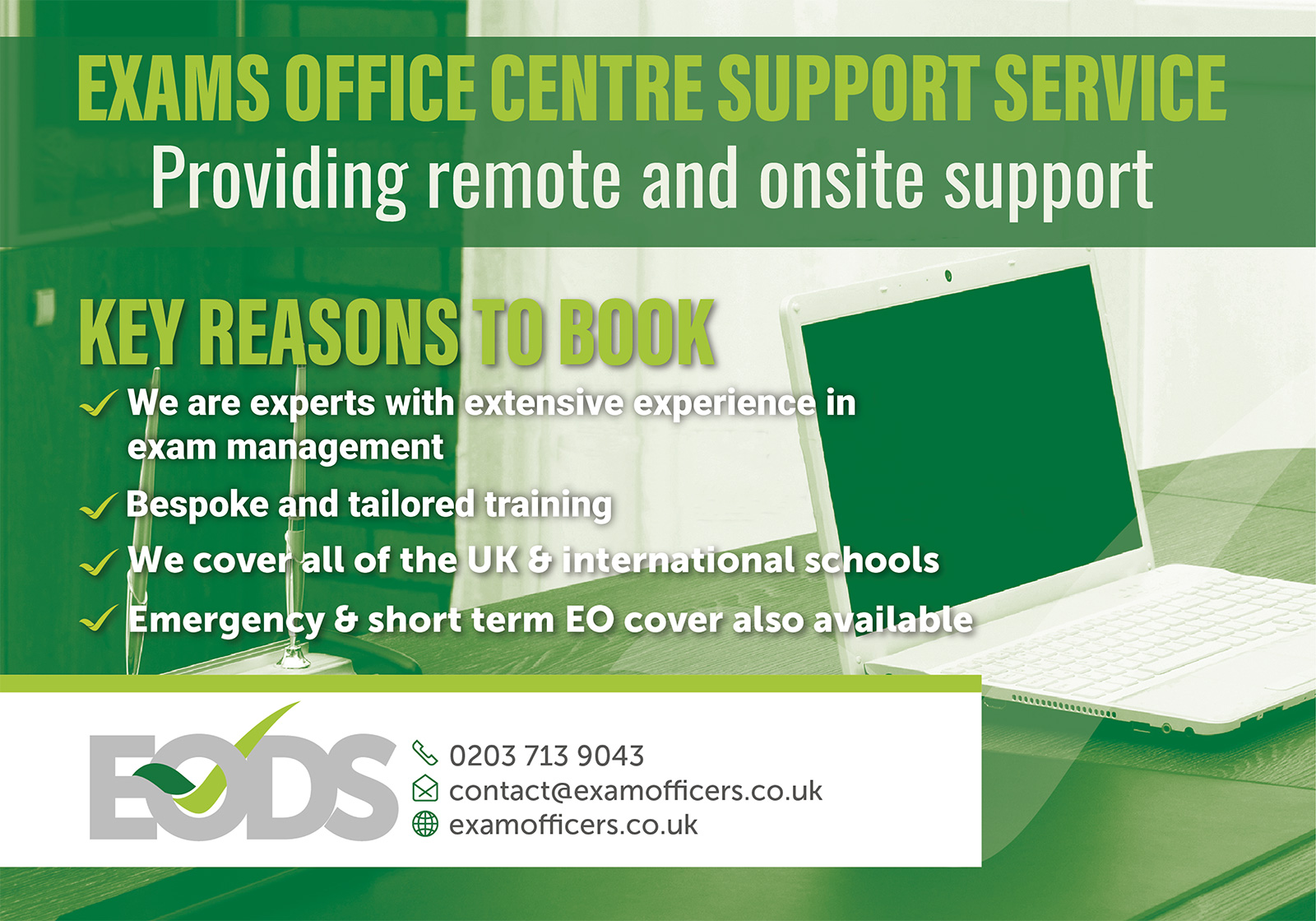 Exams Office Support Service