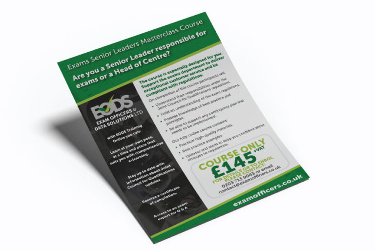 Exam Officer Training Workshop - Senior Leaders Exams Training Course