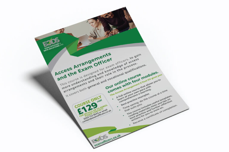 Exam Officer Training Workshop -What are JCQ access arrangements