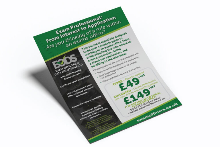 Exam Officer Training Workshop - What does an exams officer do?