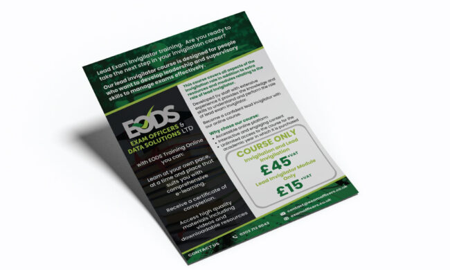 Exam Officer Training Workshop - Lead Invigilator Training Course