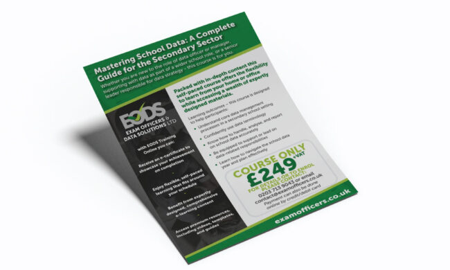 Exam Officer Training Workshop - School Data Manager Training