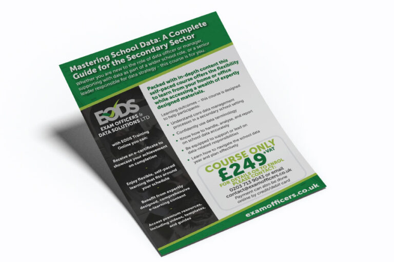 Exam Officer Training Workshop - School Data Manager Training